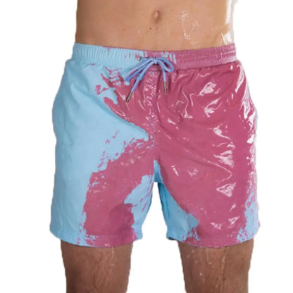 Quick Dry Color Changing Beach Shorts